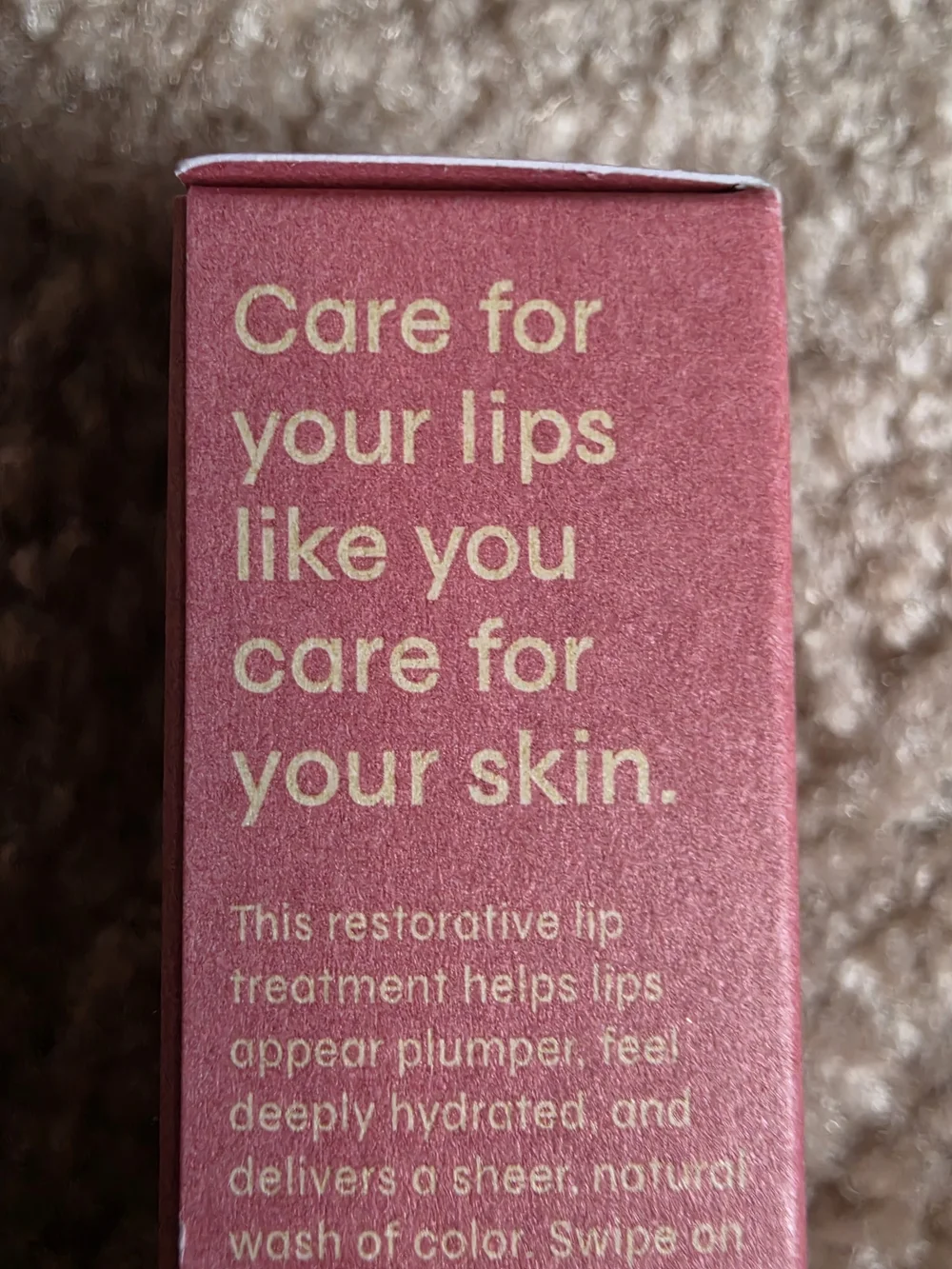 Facile Lip Jelly Tint Lip Treatment .5fl Oz Rose Pink $14 NIB